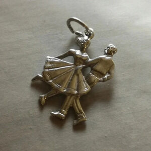 Vintage 925  dancing charm/pendant
